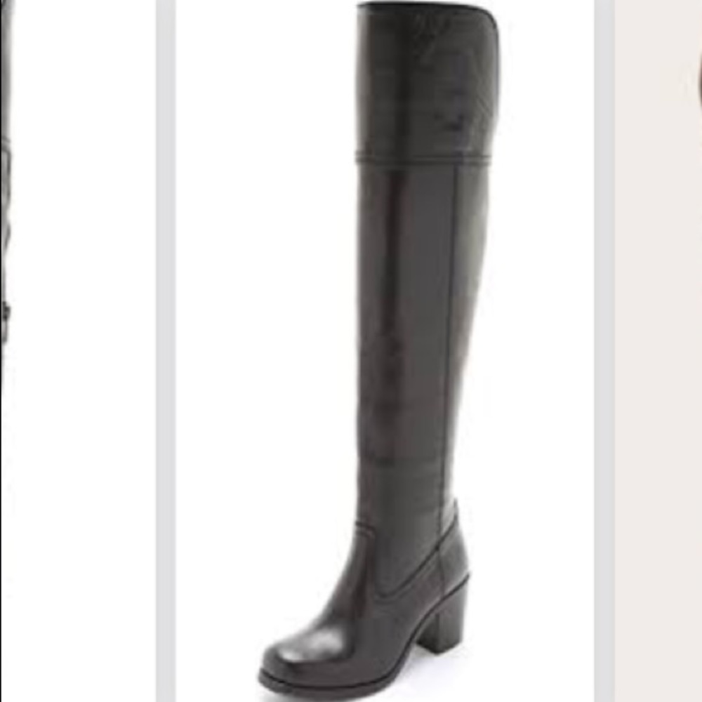 Frye Kendall Over the Knee Black Boots